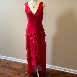 Bloomingdale’s Red Dress